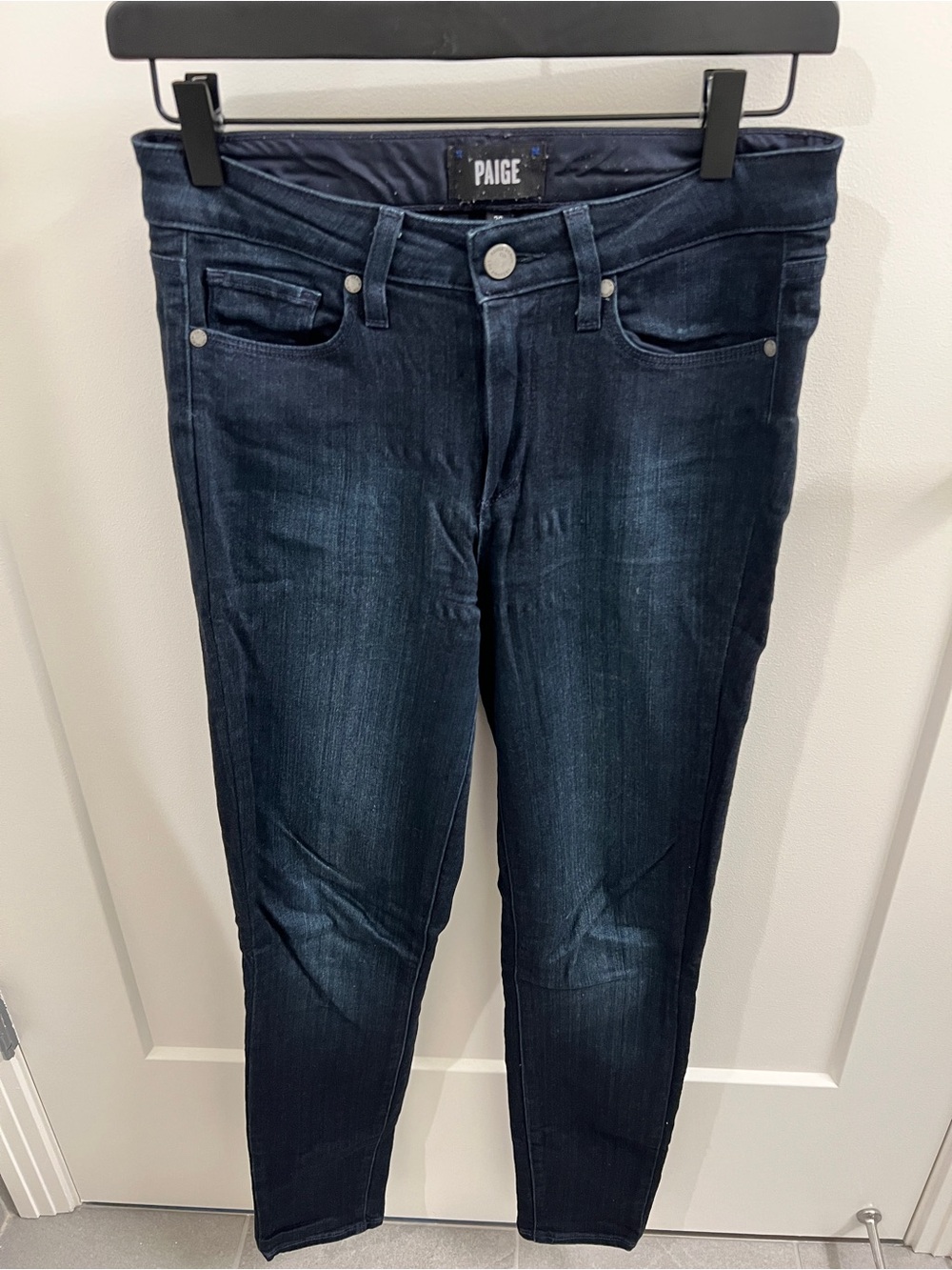 PAIGE Indigo Wash Skinny Jeans